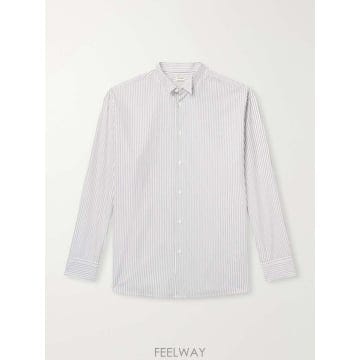 토템 스트라이프 코튼 셔츠 264-MRT0080-FB0783-200 B0082507092