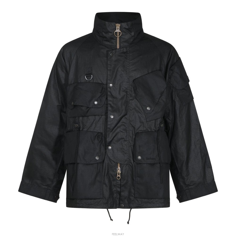 Barbour �ٹ� ���� WAXED ��ư ���� 262MWX2614BK11 B0482507433�ٹ� ���� WAXED ��ư ���� 262MWX2614BK11 B0482507433