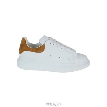 26SS 알렉산더 맥퀸 오버사이즈드 스니커즈 553770 WIAJW 9900 WHITE TAN