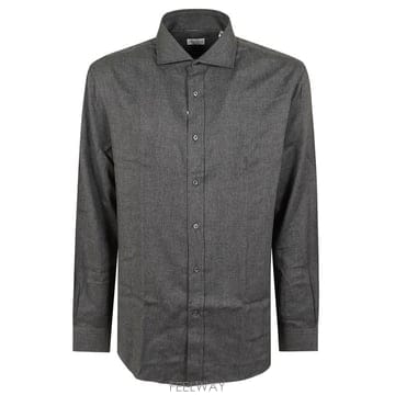 Brunello Cucinelli 26FW ���ڷ� ��ġ�ڸ� ���� ���� MY6370627 C044 GRIGIO SCURO26FW ���ڷ� ��ġ�ڸ� ���� ���� MY6370627 C044 GRIGIO