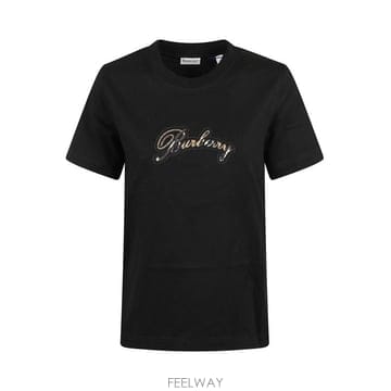 Burberry 26FW ������ üũ Ŀ�ú� �ΰ� ��ư Ƽ���� 8120772 BLACK26FW ������ üũ Ŀ�ú� �ΰ� ��ư Ƽ���� 8120772 BLACK