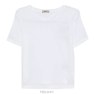Herno 26SS ������ �������� ��ư ��Ʈ��ġ Ƽ���� JG000325D 520031000 WHITE26SS ������ �������� ��ư ��Ʈ��ġ Ƽ���� JG000325D 52