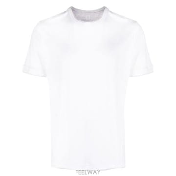 Eleventy 25FW �Ϸ���Ƽ ���� Ƽ���� X75TSHH04 TES0H0770113 WHITE25FW �Ϸ���Ƽ ���� Ƽ���� X75TSHH04 TES0H0770113 WHITE