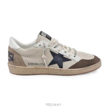 Golden Goose 26FW ��籸�� �� ��Ÿ �����̵� ����Ŀ�� GMF00117 F00872283406 CREAM WHITE L26FW ��籸�� �� ��Ÿ �����̵� ����Ŀ�� GMF00117 F0087