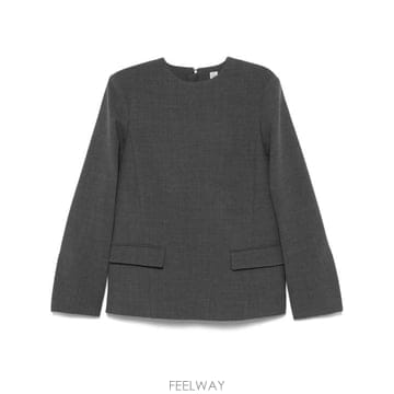 Toteme 25SS ���� ���� Ƽ���� 251 WRT0459 FB0061074 Grey25SS ���� ���� Ƽ���� 251 WRT0459 FB0061074 Grey