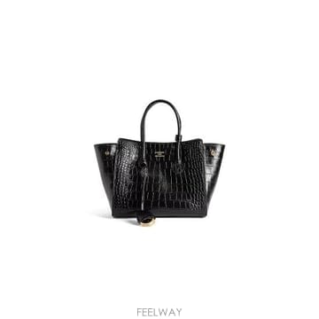 Balenciaga 25FW �߷��þư� HAMPTON ��ư �̴� ĳ���ù� 8133622AB051000 Black25FW �߷��þư� HAMPTON ��ư �̴� ĳ���ù� 8133622AB05
