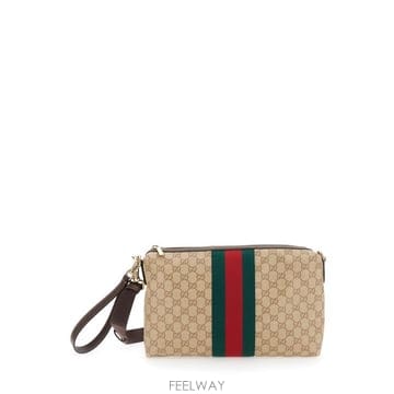 26FW 구찌 웹 디테일의 미디엄 GG 크로스백 A002KXFAF999646 Beige