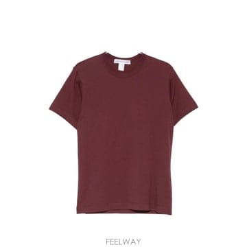 Comme des Garcons 26SS �ĵ������� ���� Ƽ���� FQ T002 S26 RED26SS �ĵ������� ���� Ƽ���� FQ T002 S26 RED