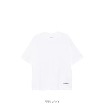 Carhartt 26FW Į��Ʈ WIP ���� Ƽ���� I037112 00AXX WHITE BLACK26FW Į��Ʈ WIP ���� Ƽ���� I037112 00AXX WHITE BLACK