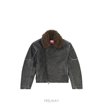 26FW 디젤 바이커 자켓 A22759 0AGCK 9XX BLACK