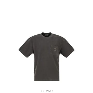 Carhartt 26FW Į��Ʈ WIP ���� ���� ��ư Ƽ���� I036863 89GD BLACK26FW Į��Ʈ WIP ���� ���� ��ư Ƽ���� I036863 89GD BLA