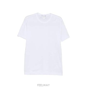 Comme des Garcons 26FW �ĵ������� ���� Ƽ���� FZ T004 PER 4 WHITE26FW �ĵ������� ���� Ƽ���� FZ T004 PER 4 WHITE