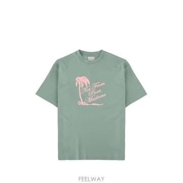 Drole de Monsieur 26FW ��ѵ幫�� ���� Ƽ���� K TS297 CO002 WG WG WATER GREEN26FW ��ѵ幫�� ���� Ƽ���� K TS297 CO002 WG WG WATER 