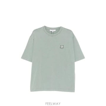 Maison Kitsune 26FW ����Ű���� ���� Ƽ���� PM00109KJBIT8 0608 DESERT GREEN FADED26FW ����Ű���� ���� Ƽ���� PM00109KJBIT8 0608 DESERT 