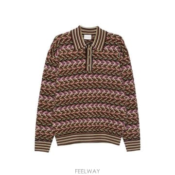 26FW 드롤드무슈 폴로 티셔츠 M PO244 WO007 MC MC MULTICOLOR