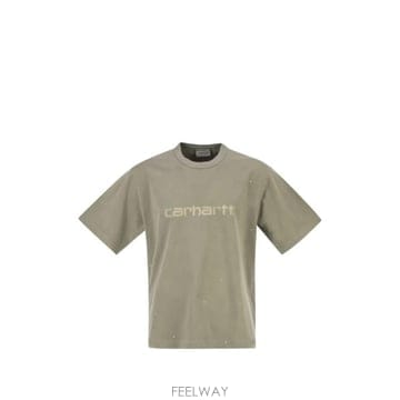 26FW 칼하트 WIP 반팔 티셔츠 I036853 3RFEJ SHADY GREEN