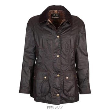 26FW 바버 비드넬 왁스 재킷 LWX0667 LWX RU52 RUSTIC