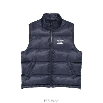 26FW 드롤드무슈 패딩 조끼 PERM CT153 PA031 NY NY NAVY