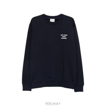 26FW 드롤드무슈 후드 티셔츠 M SW149 CO127 NY NY NAVY