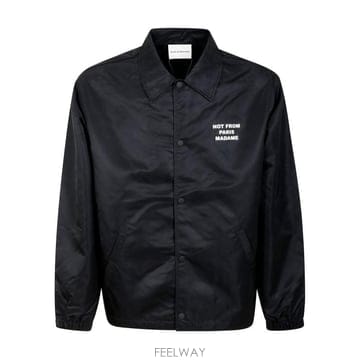 26FW 드롤드무슈 봄버 자켓 PERM JT183 PA014 BL BL BLACK