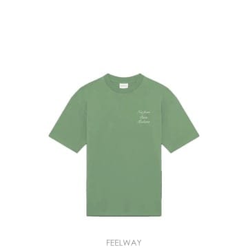 26FW 드롤드무슈 반팔 티셔츠 K TS209 CO002 LGN LGN LIGHT GREEN