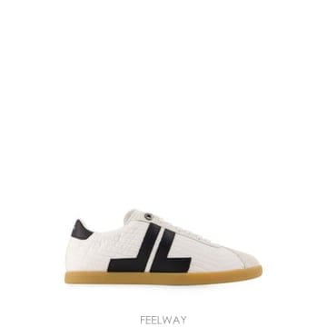 26FW 랑방 스니커즈 FU SKZL01 NYSQ A26 0010 WHITE BLACK