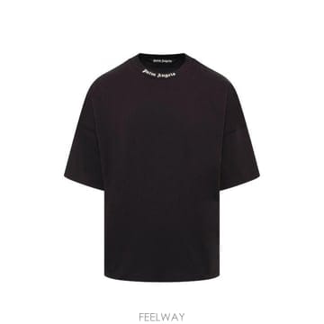 26FW 팜앤젤스 반팔 티셔츠 PAMAA005 JR002 1003 BLACK