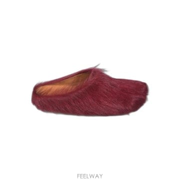 마르니 퍼스벳 슬립온 샌들 블랙