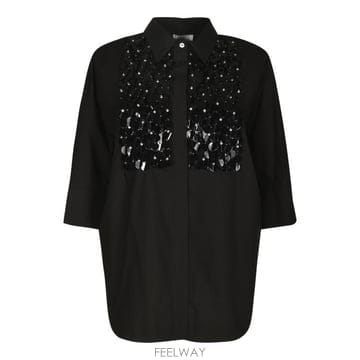 P.A.R.O.S.H. 25SS �ķν� ����콺 D381244 013 Black25SS �ķν� ����콺 D381244 013 Black