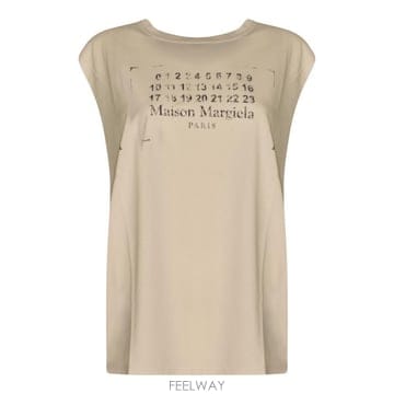 Maison Margiela 25FW ���������� ���޸� �ΰ� ����Ʈ �����긮�� Ƽ���� S51NL0053S24575 10325FW ���������� ���޸� �ΰ� ����Ʈ �����긮�� Ƽ���� S