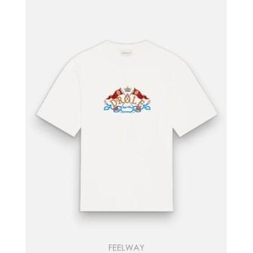 26FW 드롤드무슈 셔츠 TS353 CO248 OFF WHITE