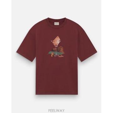 26FW 드롤드무슈 셔츠 TS354 CO248 BURGUNDY
