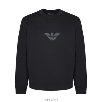 27FW 엠포리오 아르마니 긴팔 티셔츠 EM004541 AF10013 MB561 Blue