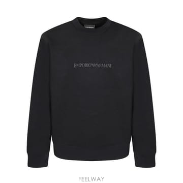 27FW 엠포리오 아르마니 긴팔 티셔츠 EM004541 AF10013 MB563 Blue