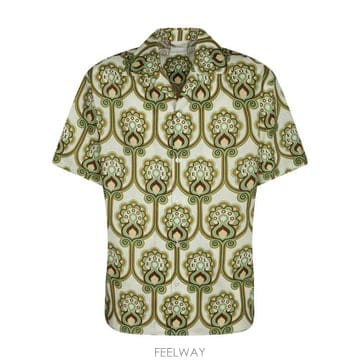 26SS 드롤드무슈 반팔 셔츠 J SH228 LI012 GN Green