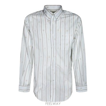26SS 드롤드무슈 긴팔 셔츠 J SH240 CO185 OW White