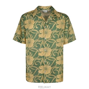26SS 드롤드무슈 반팔 셔츠 KSH228 CO288 GN Green