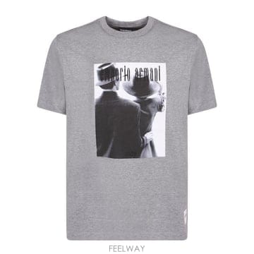 26SS 엠포리오 아르마니 반팔 티셔츠 EM004751 AF23082 F8044 Grey
