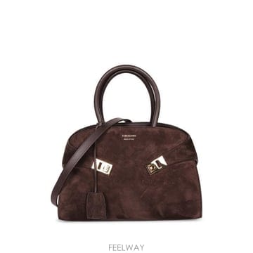 27FW 살바토레 페라가모 토트백 792065 215608 046 Brown