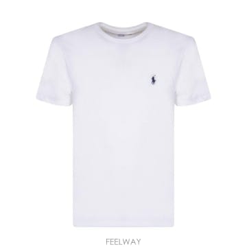 27FW 폴로 랄프로렌 반팔 티셔츠 710680785 003 White