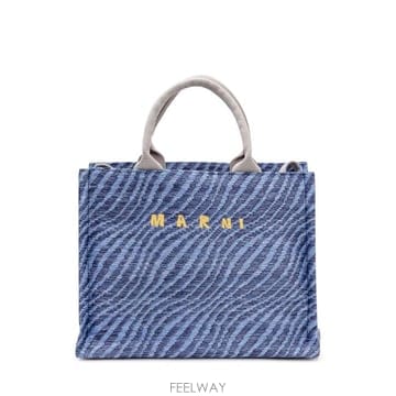 26SS 마르니 토트백 SHMP0077U7P9841 00B48 VIVID BLUE