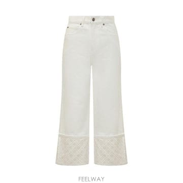 26SS 토리버치 데님 팬츠 183553 100 WHITE