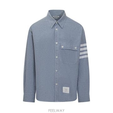 Thom Browne 25FW ����� ��� �ö��� �缱 ���������� ���� MWL420AF0325 480 LIGHT BLUE25FW ����� ��� �ö��� �缱 ���������� ���� MWL420A