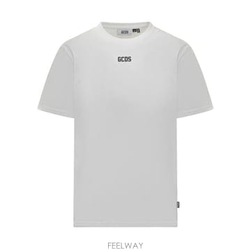 GCDS 25FW �����𿡽� ���� Ƽ���� A1OM2312JA4 10 WHITE25FW �����𿡽� ���� Ƽ���� A1OM2312JA4 10 WHITE