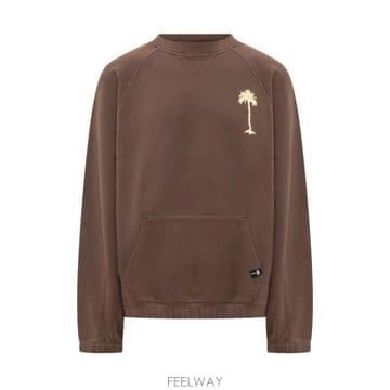 Palm Angels 26FW �ʾ����� ���� Ƽ���� PAMBA07F26FL01 6084 BROWN MULTICOLOR26FW �ʾ����� ���� Ƽ���� PAMBA07F26FL01 6084 BROWN MU