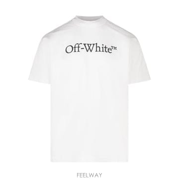 Off White 26FW ����ȭ��Ʈ ���� Ƽ���� 2FA00677T W1020110 WHITE BLACK26FW ����ȭ��Ʈ ���� Ƽ���� 2FA00677T W1020110 WHITE B