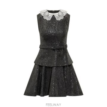 Self Portrait 26FW ���� ��Ʈ����Ʈ �̵� ���ǽ� PF26002SB BLACK26FW ���� ��Ʈ����Ʈ �̵� ���ǽ� PF26002SB BLACK