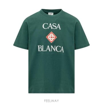 CASABLANCA 26FW ī�����ī ���� Ƽ���� MPF26JTS001 18 GREEN26FW ī�����ī ���� Ƽ���� MPF26JTS001 18 GREEN