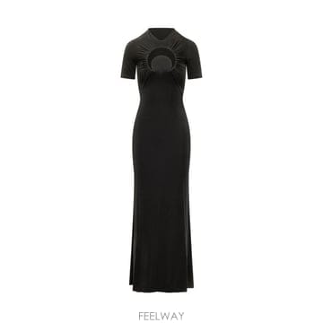 Marine Serre 26SS �������� �� ���ǽ� WDR432ACJER0100 BK99 BLACK26SS �������� �� ���ǽ� WDR432ACJER0100 BK99 BLACK