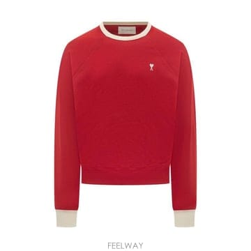 Ami 26FW �ƹ� ���� Ƽ���� USW797JE0245 A202 ROUGE RUBIS26FW �ƹ� ���� Ƽ���� USW797JE0245 A202 ROUGE RUBIS